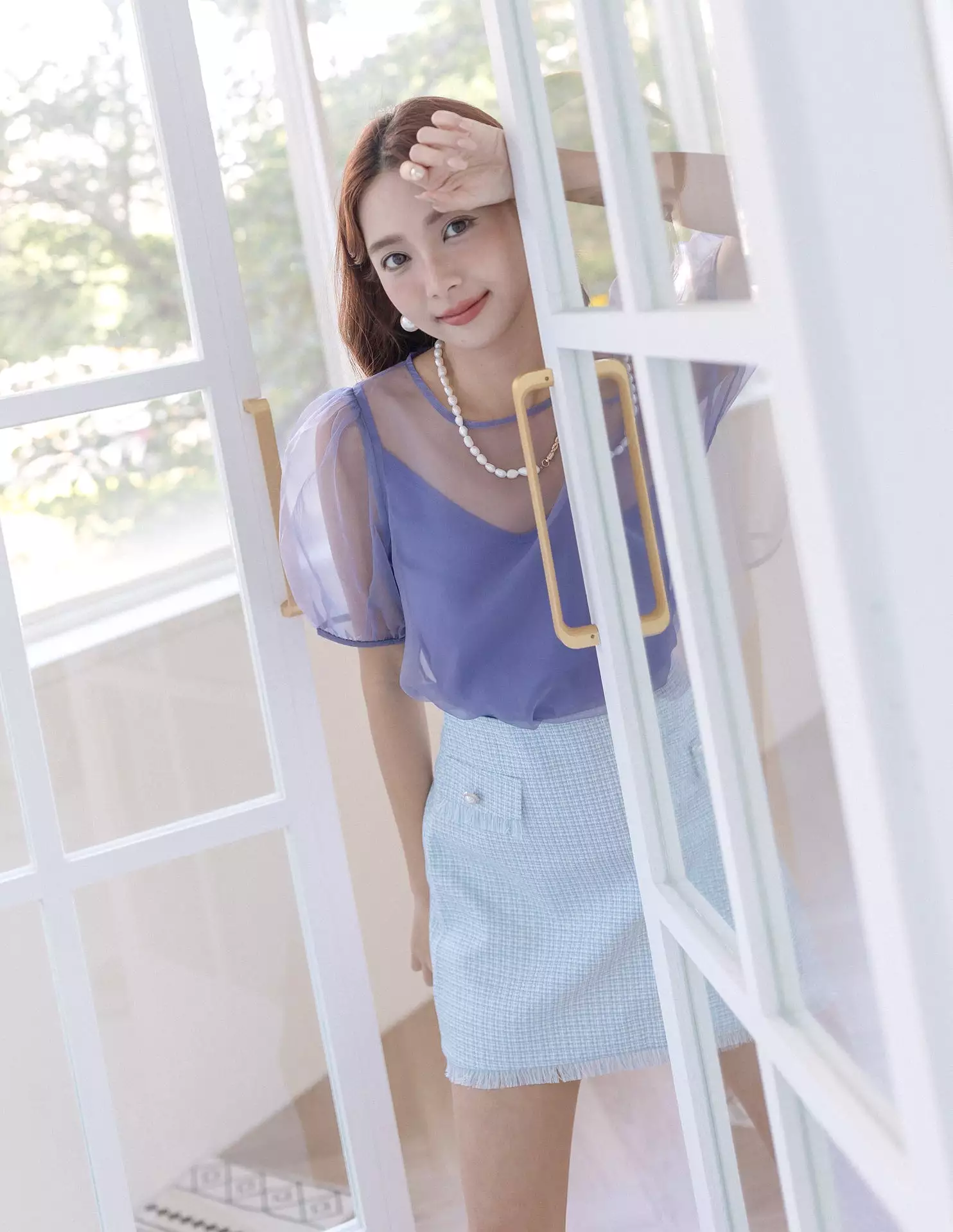 Blue Freda Skirt