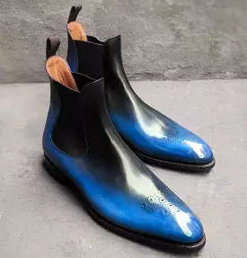 Blue Reversible Patina - Made to Order - Highland