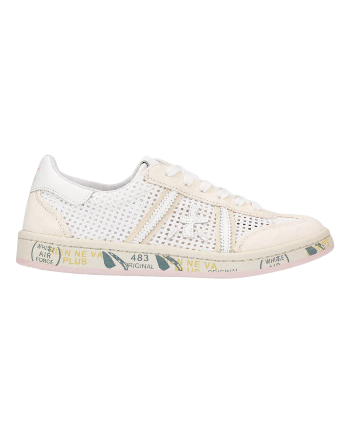 Bonnie Sneaker 6772 - Cream White Mesh