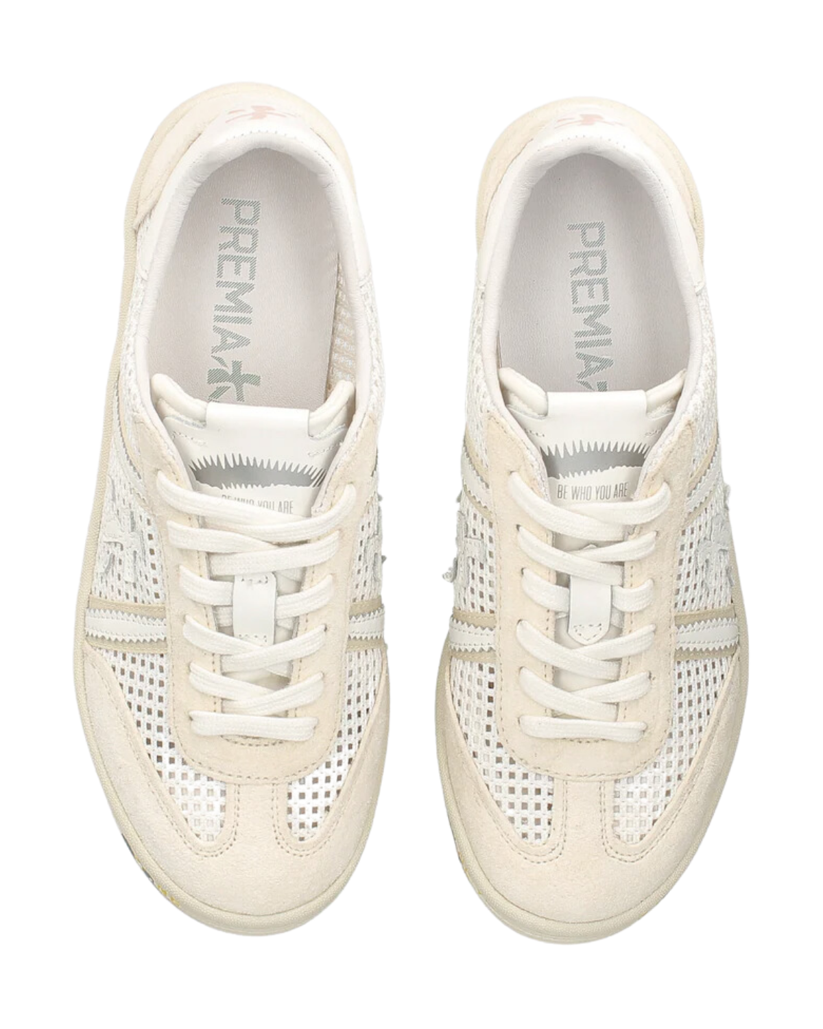 Bonnie Sneaker 6772 - Cream White Mesh