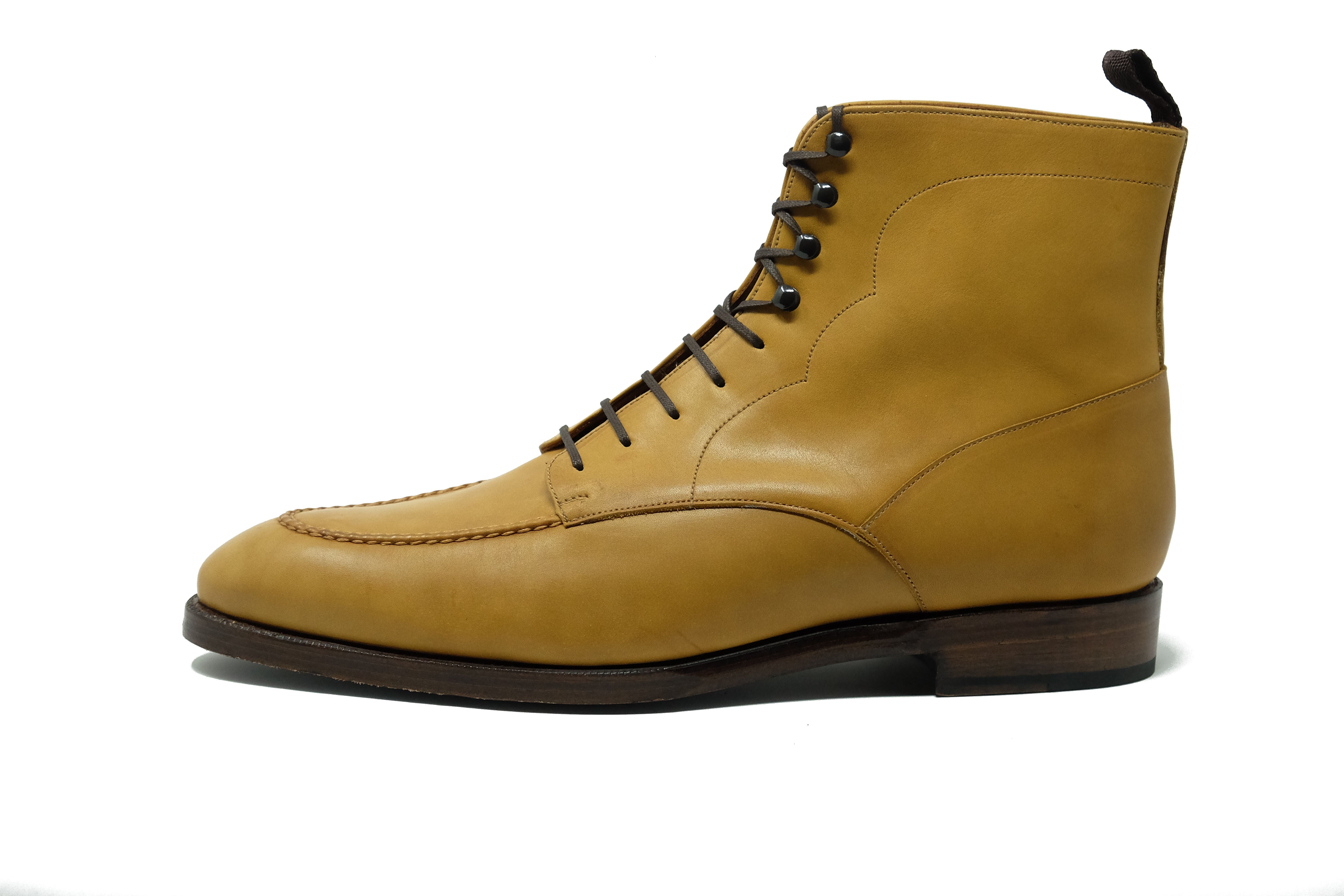 Bremerton MTO Unfinished Tan Calf NGT Last Double Leather Sole