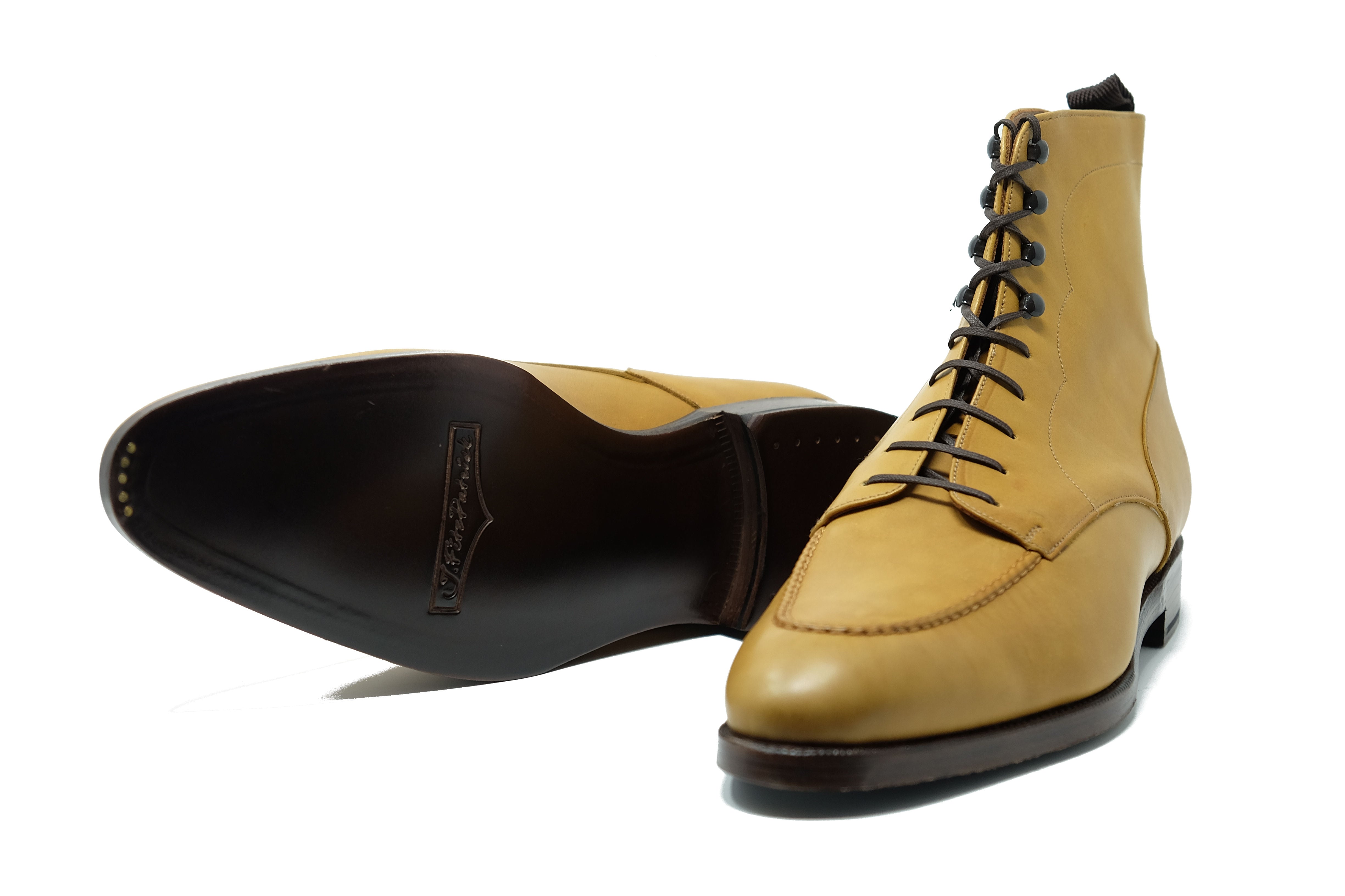 Bremerton MTO Unfinished Tan Calf NGT Last Double Leather Sole