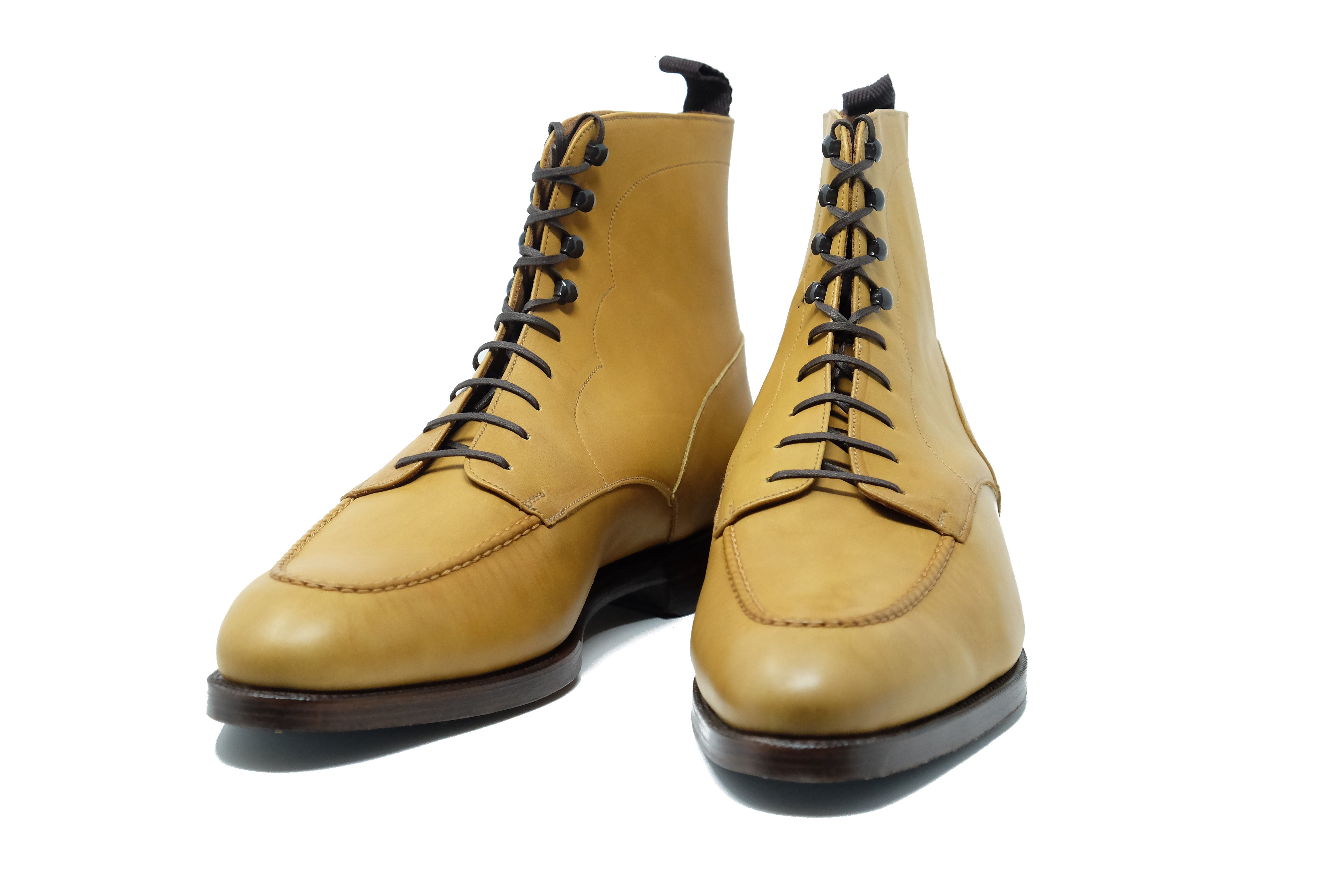 Bremerton MTO Unfinished Tan Calf NGT Last Double Leather Sole