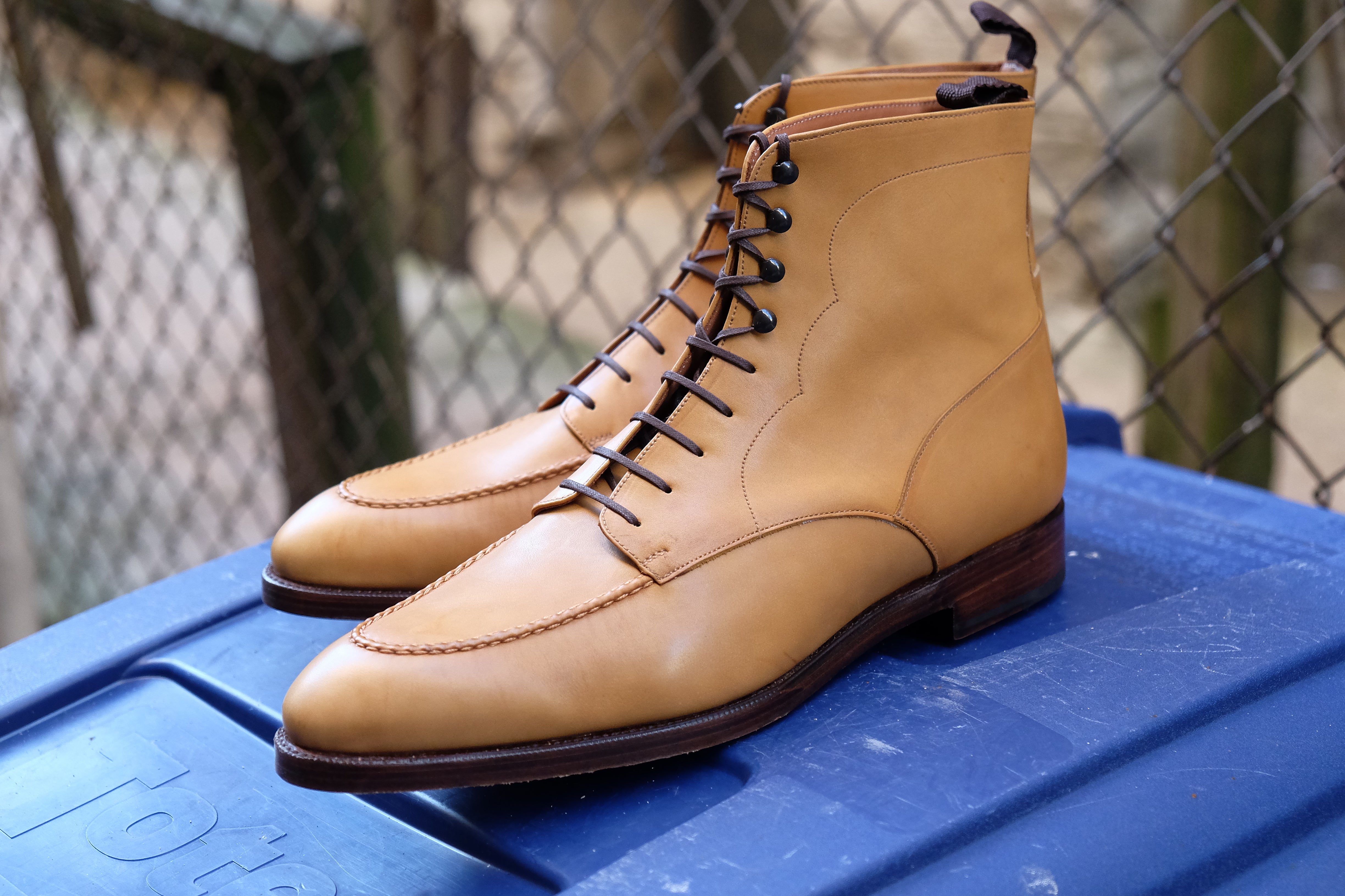 Bremerton MTO Unfinished Tan Calf NGT Last Double Leather Sole