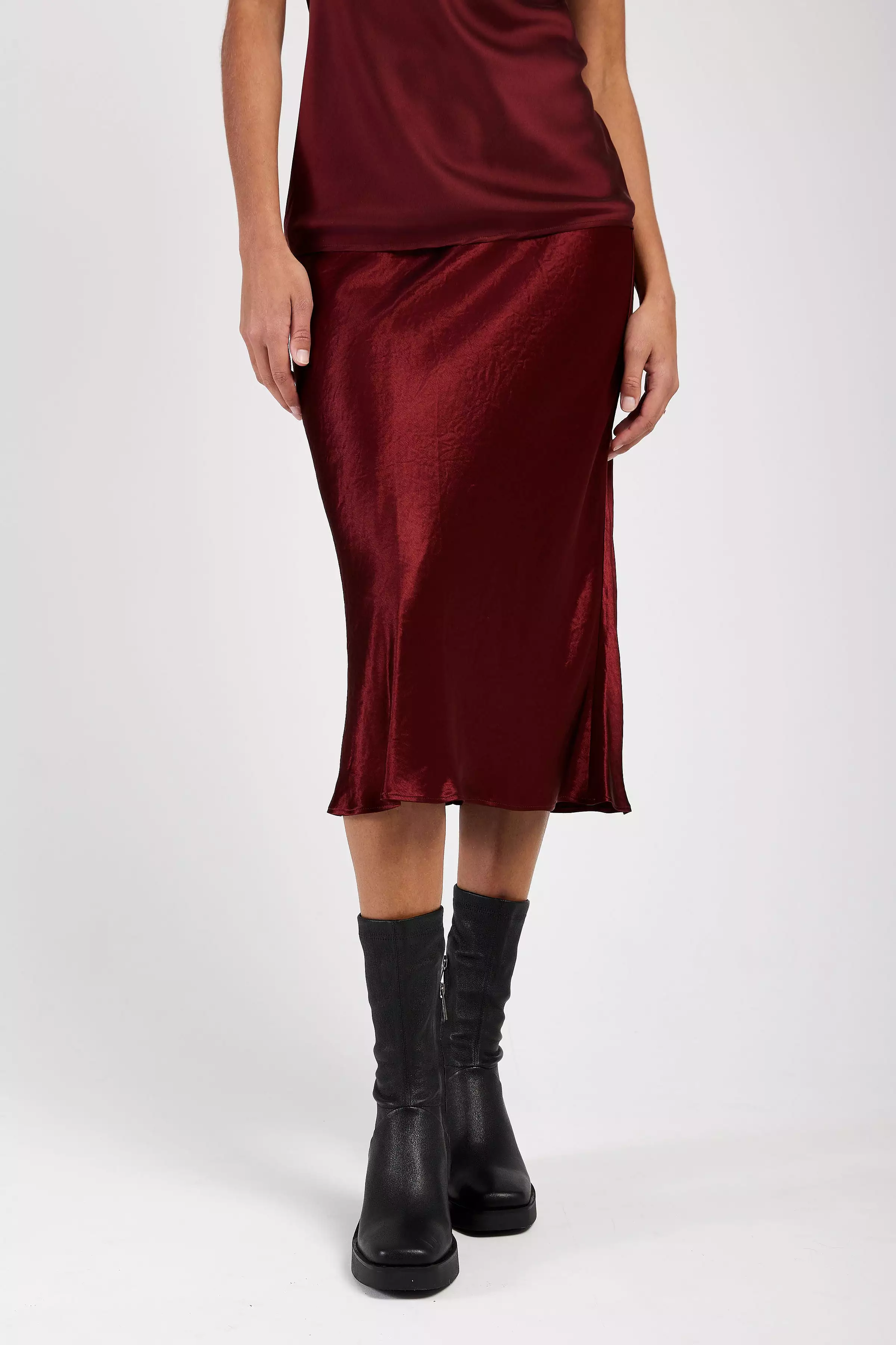 Brick Red Alessio Skirt