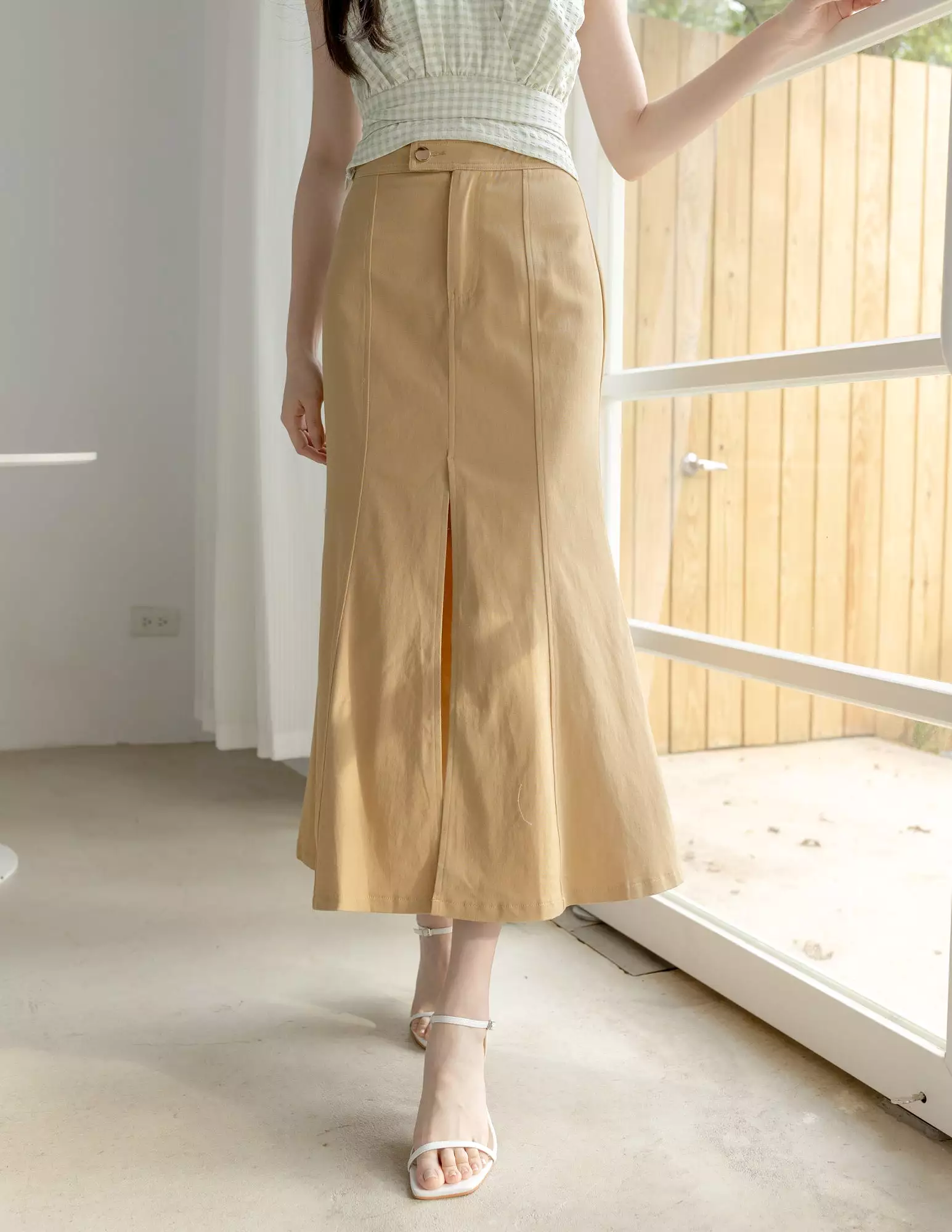 Camel-colored Elise Skirt - Available Now!