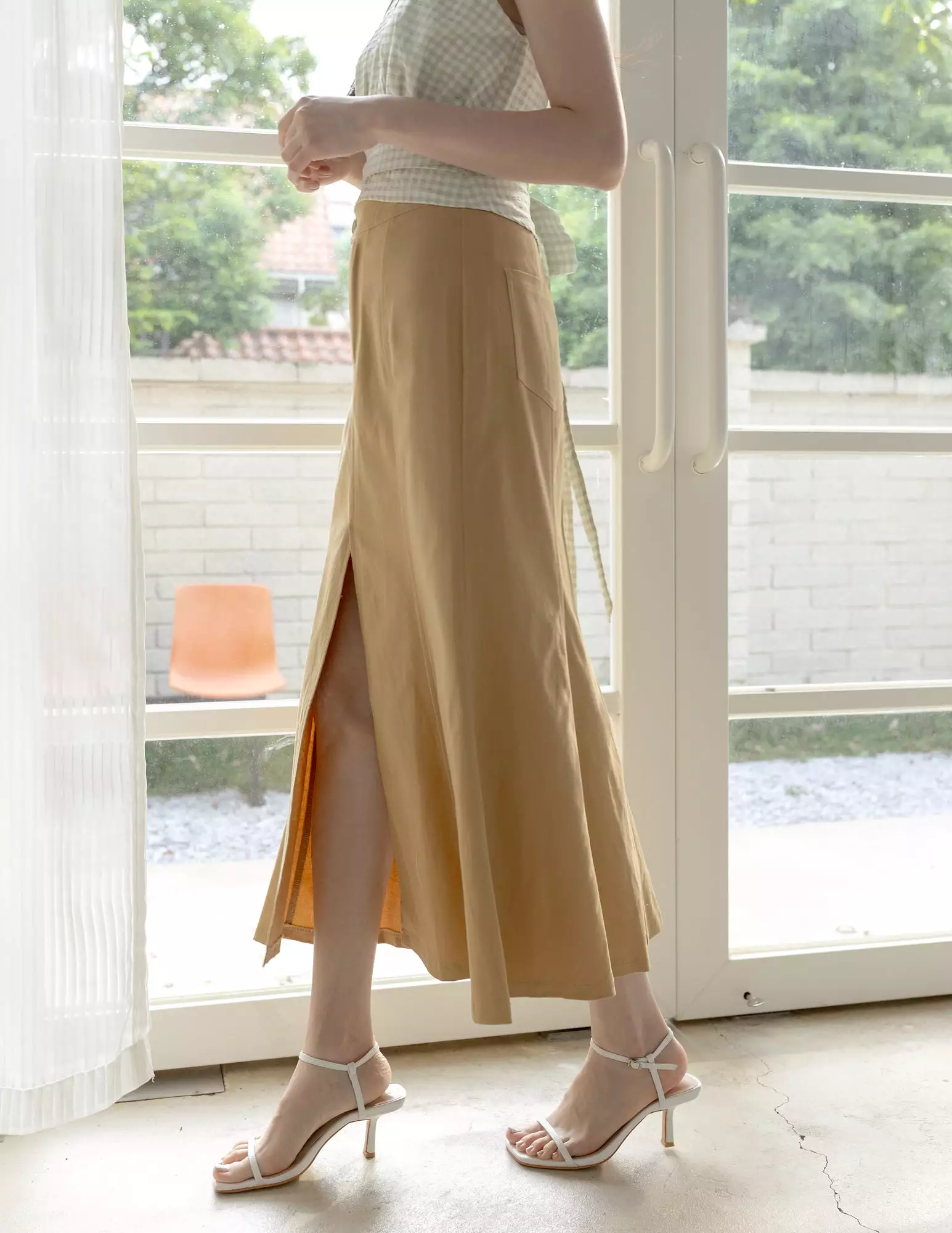 Camel-colored Elise Skirt - Available Now!