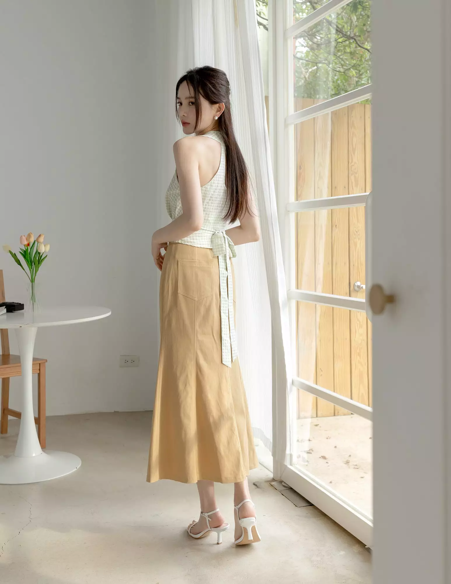 Camel-colored Elise Skirt - Available Now!