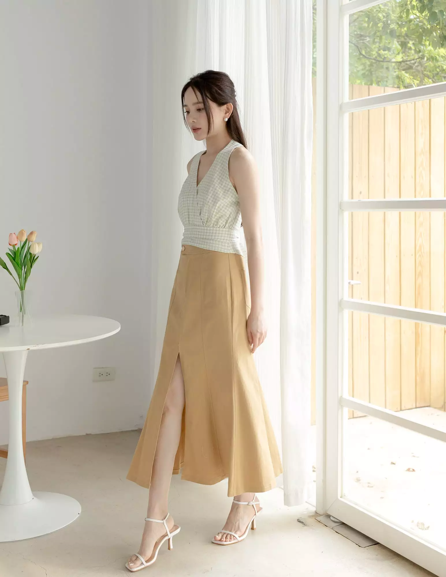 Camel-colored Elise Skirt - Available Now!