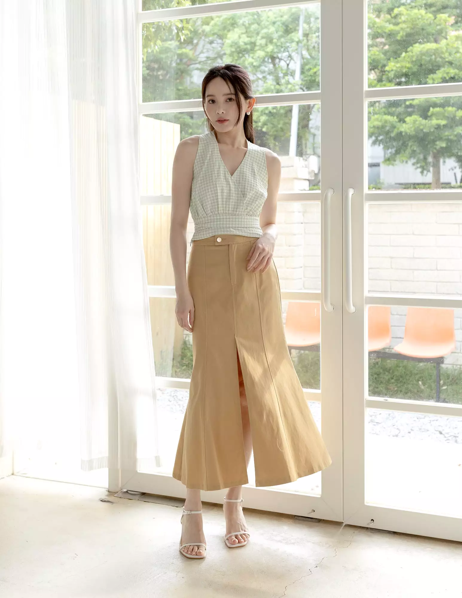 Camel-colored Elise Skirt - Available Now!