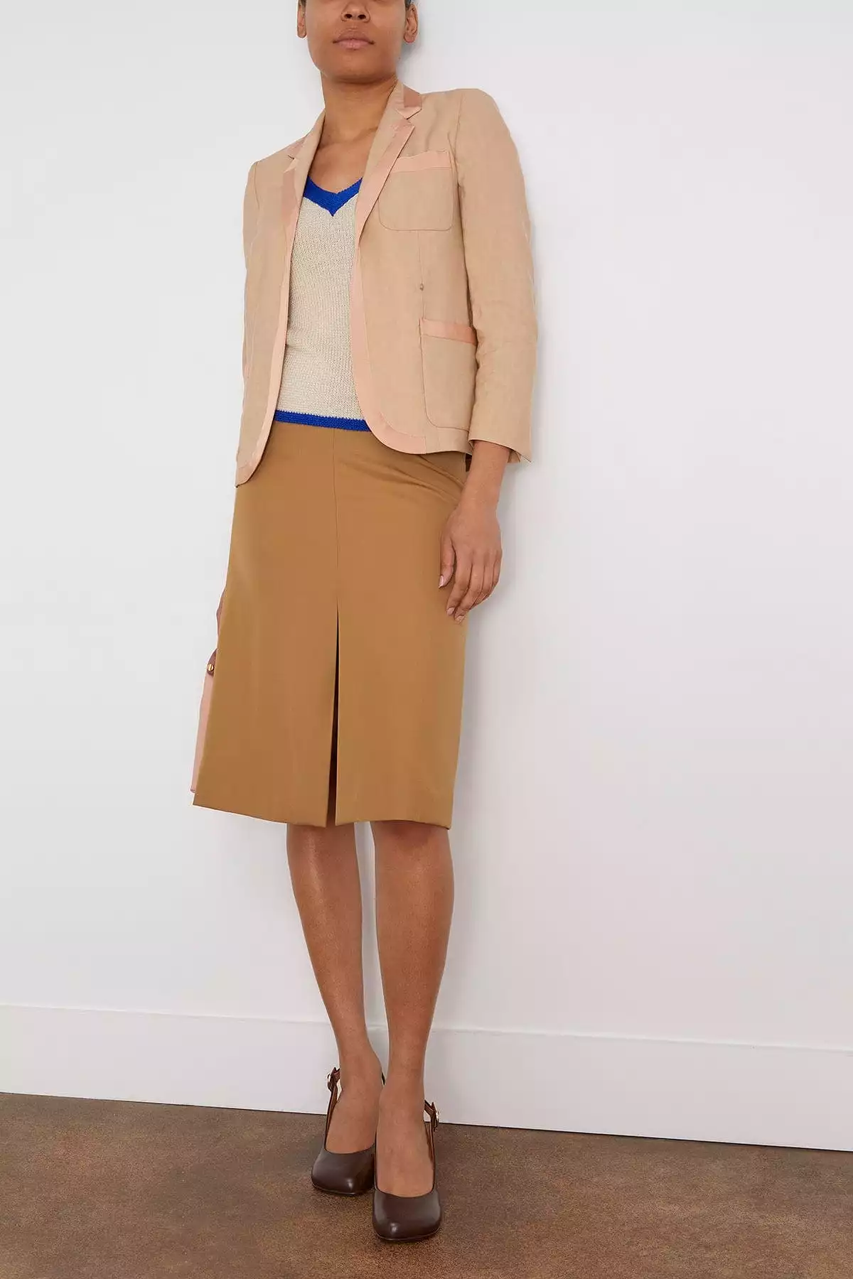 Camel Shell Skirt