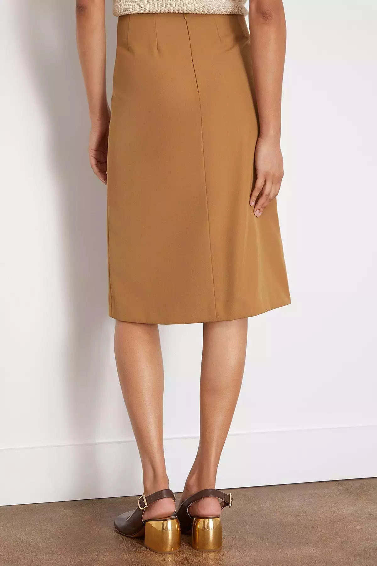 Camel Shell Skirt