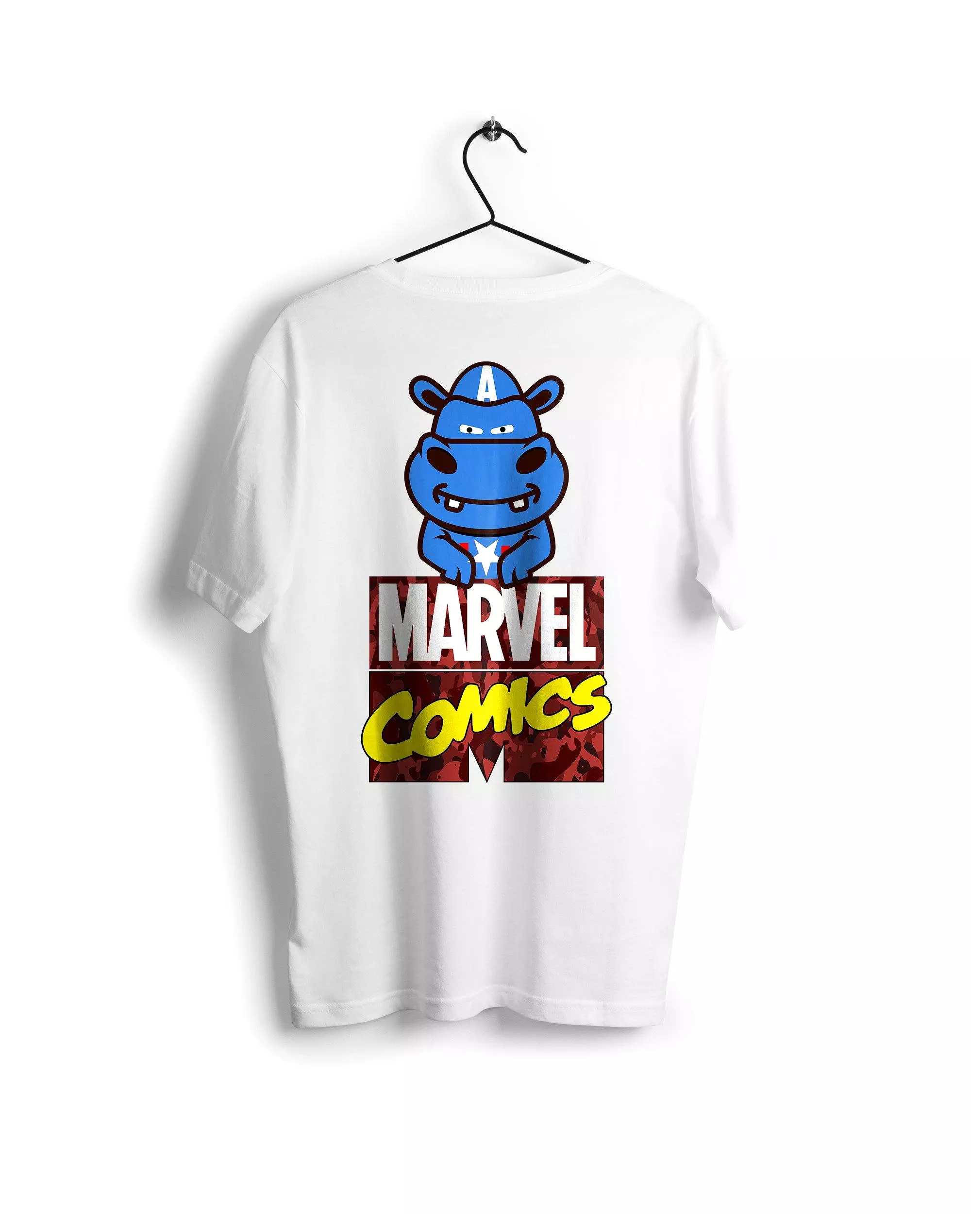 Captain America Marvel T-shirt White.