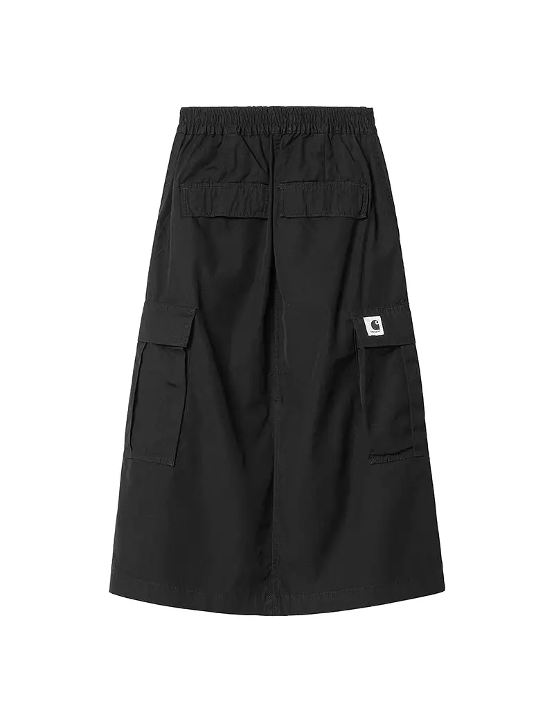 Carhartt WIP Women's Jet Cargo Skirt - Black Rinsed