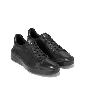 Cole Haan black leather Grandpro Topspin sneaker