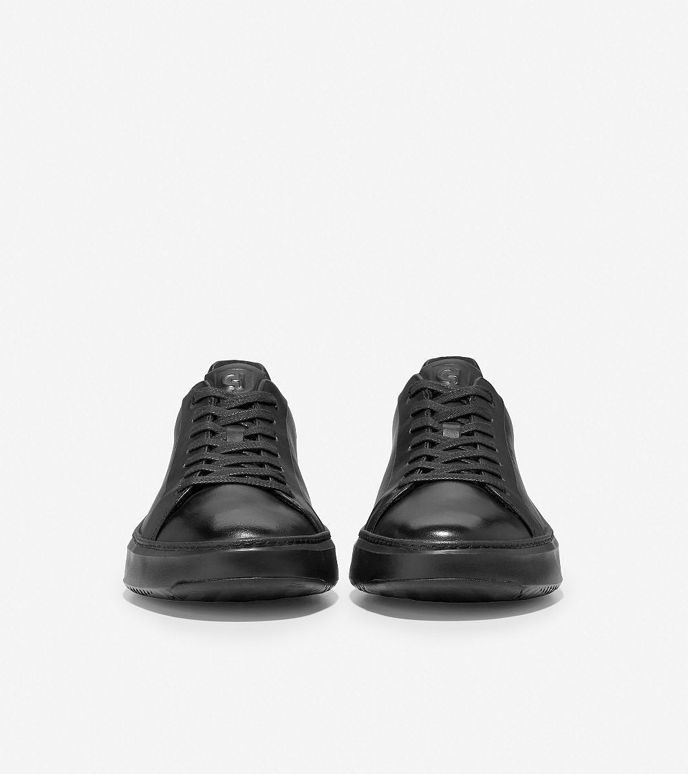 Cole Haan black leather Grandpro Topspin sneaker