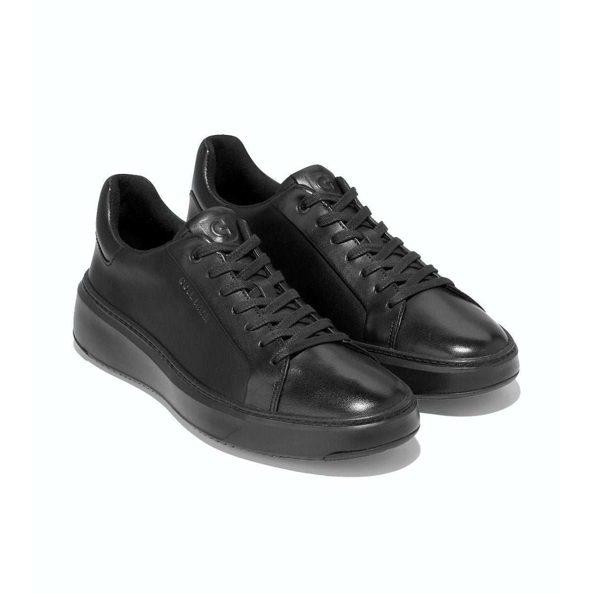 Cole Haan black leather Grandpro Topspin sneaker