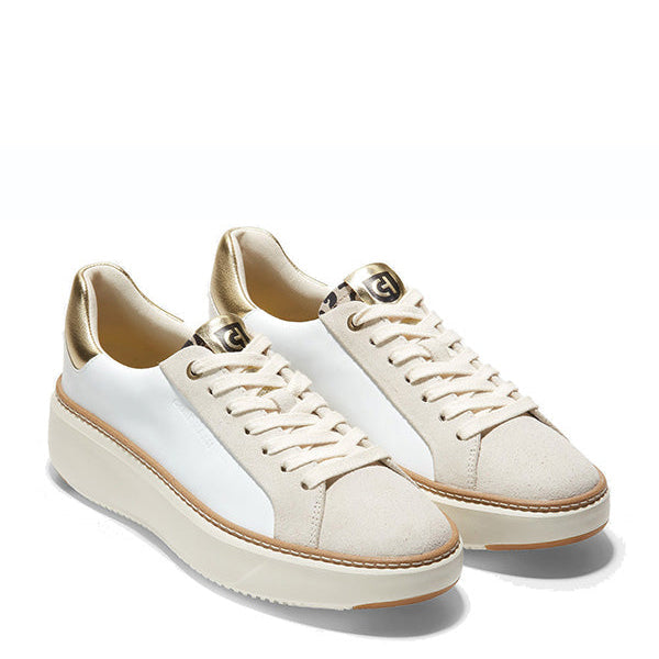 Cole Haan Grandpro Topspin Sneaker White Leopard