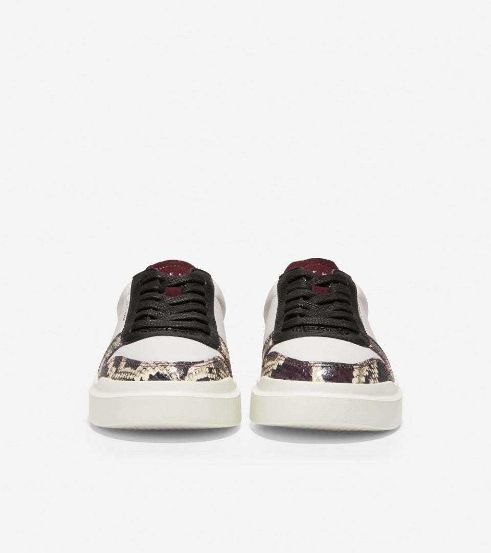 Cole Haan Rally Court Sneaker Black Garnet.