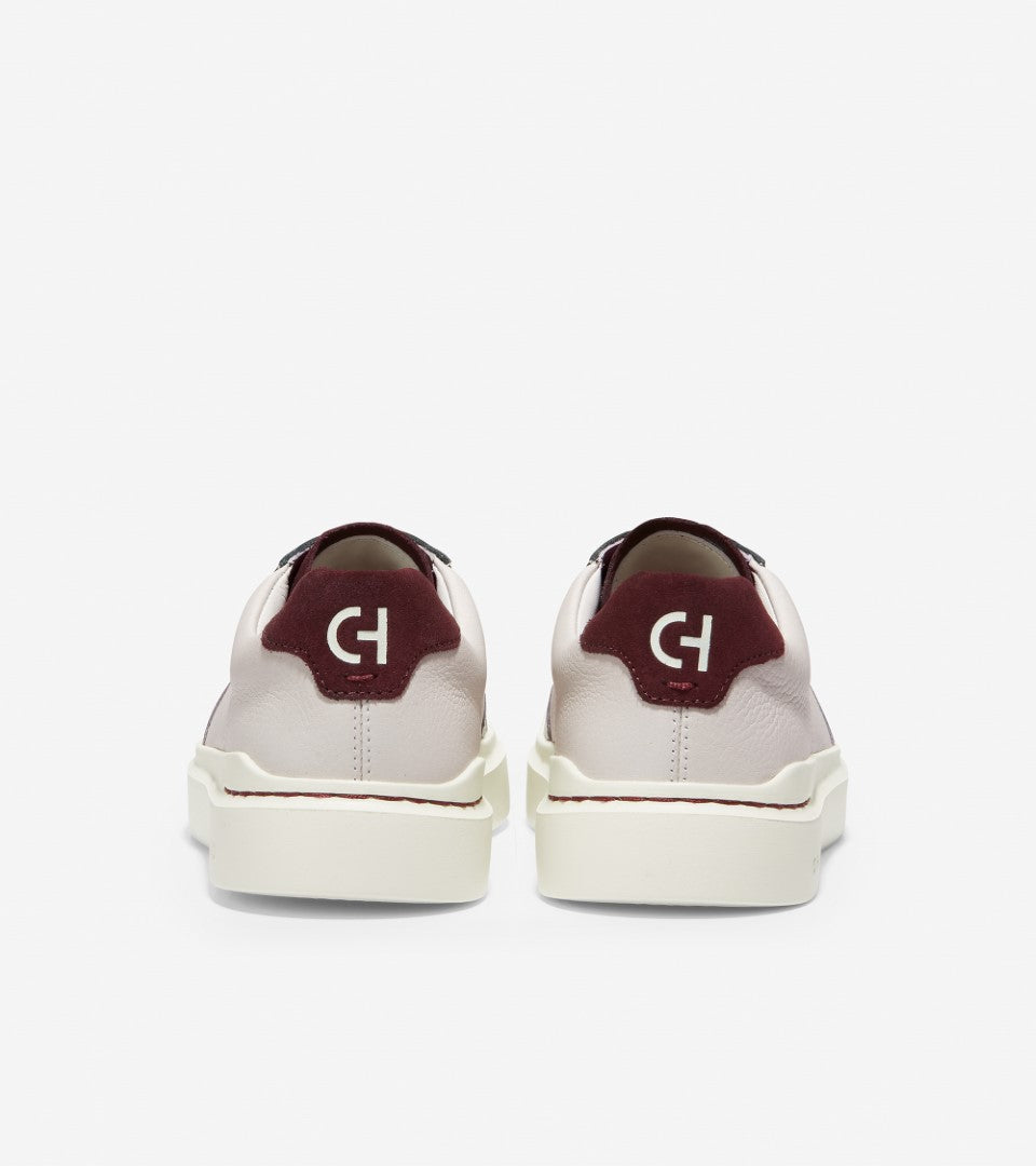 Cole Haan Rally Court Sneaker Black Garnet.