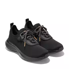 Cole Haan Zerogrand Changepace Laceup Sneaker - Black, Charcoal Gray, Yellow.