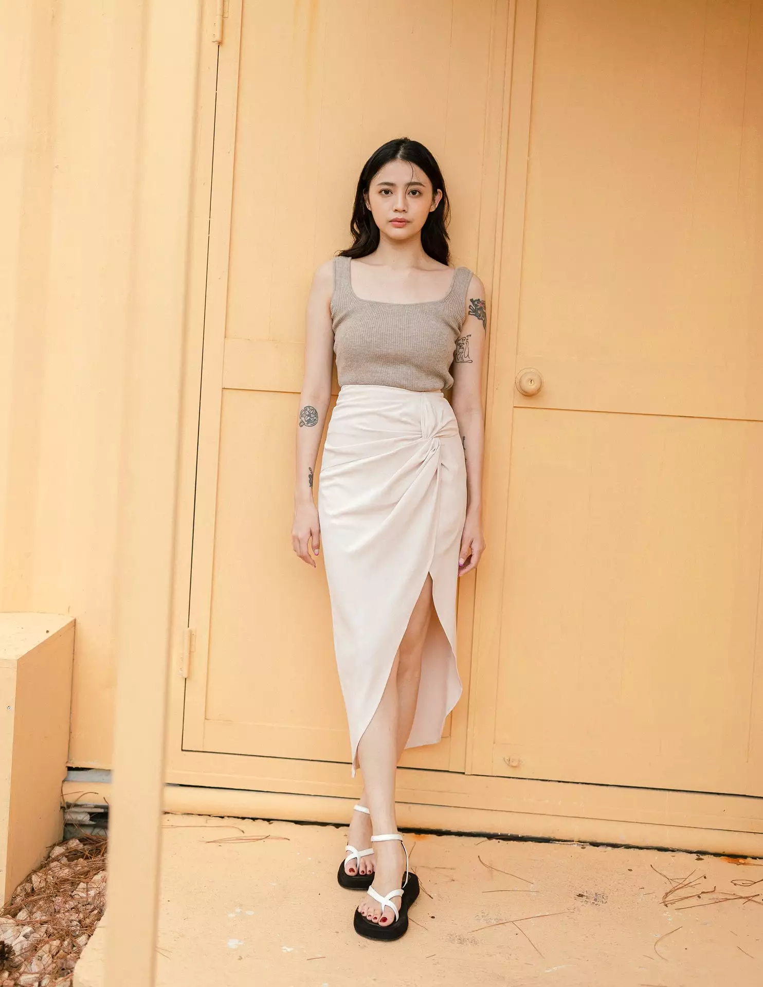 Cream Maribel Skirt