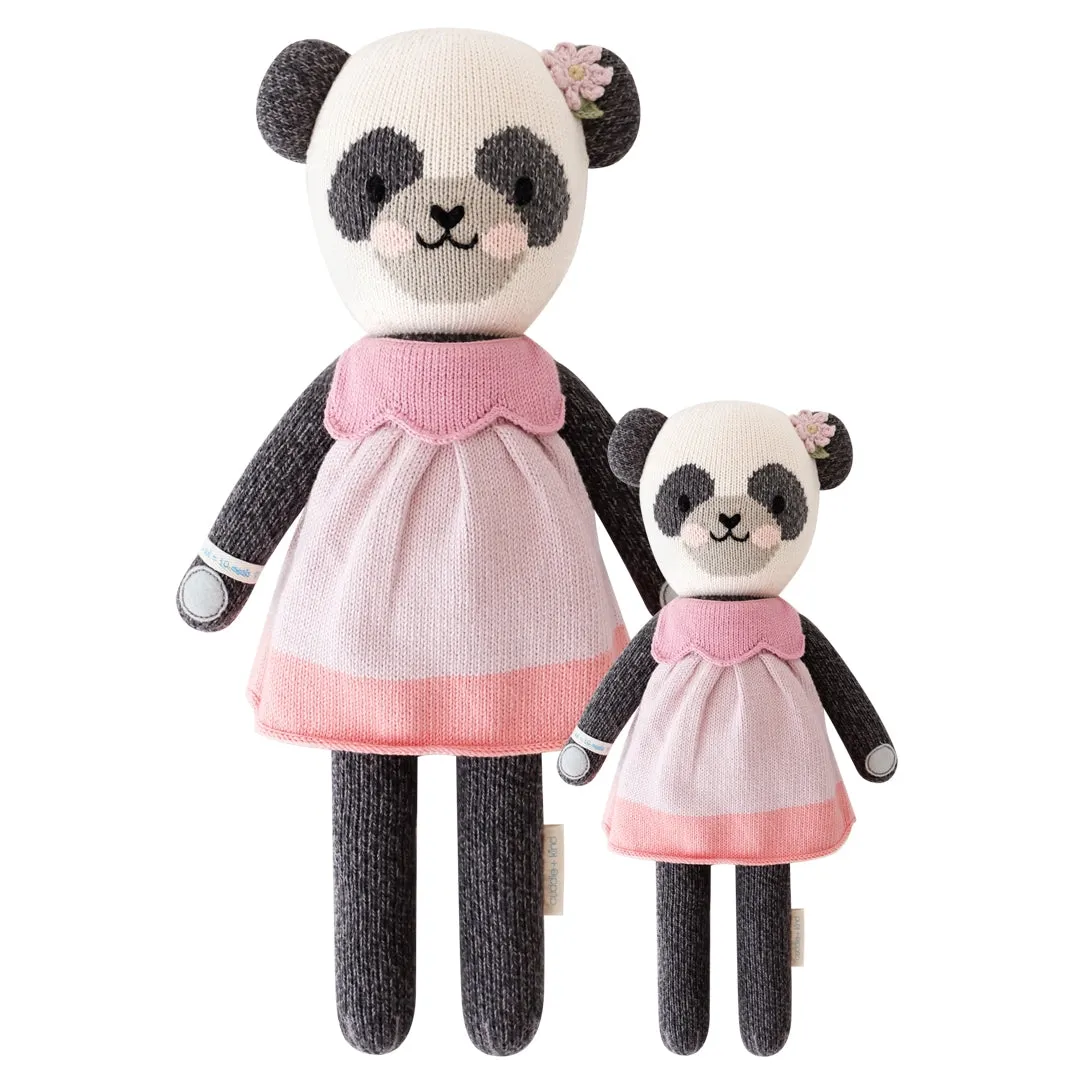 Cuddle & Kind Polly Panda Knit Doll