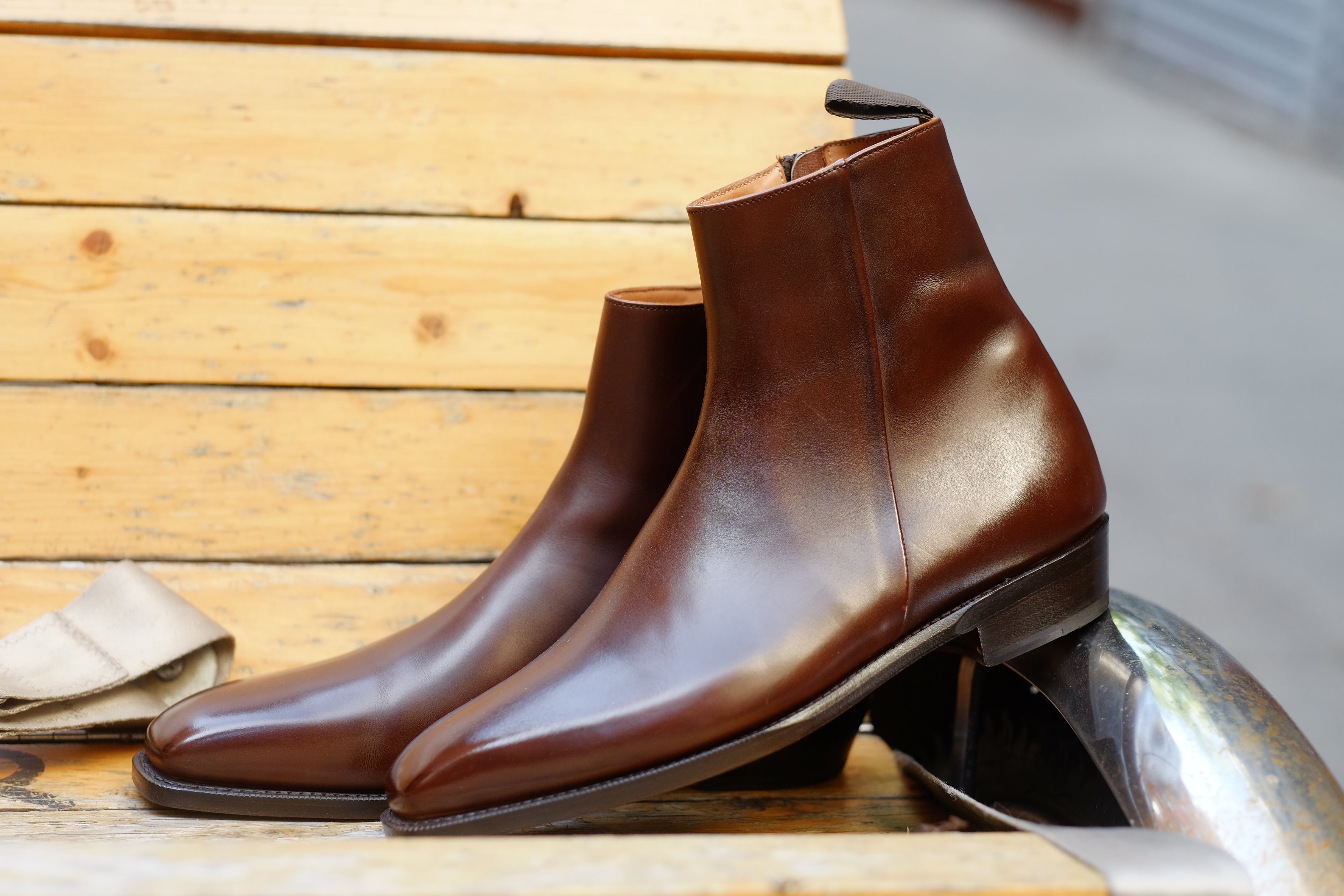 Deep Brown Calfskin - Southcenter