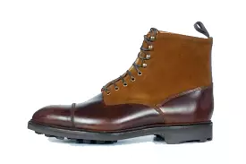 Delridge MTO Rugged Brown Snuff Suede NGT Last Double Rugged Rubber Sole Stormwelt - Buy now