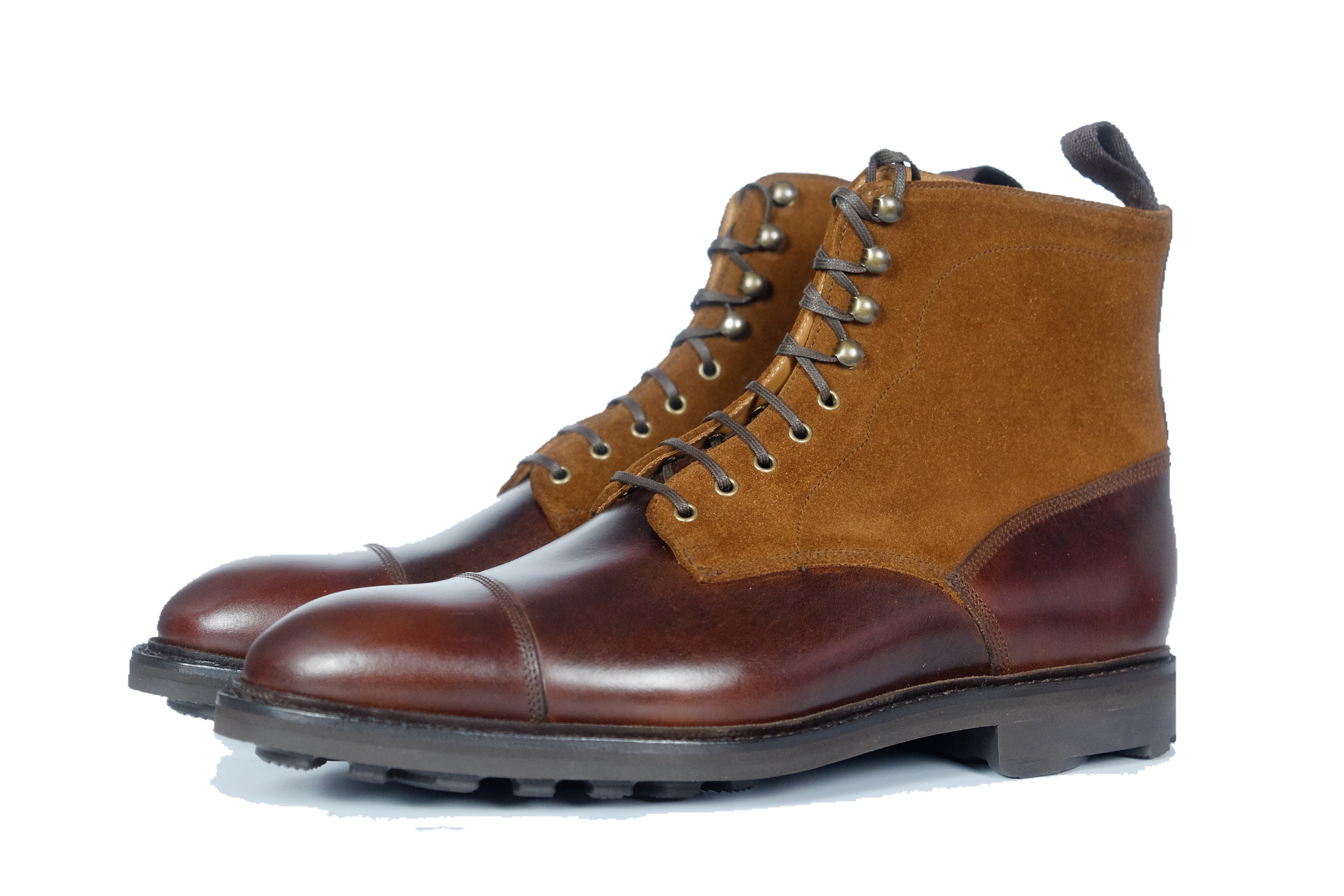 Delridge MTO Rugged Brown Snuff Suede NGT Last Double Rugged Rubber Sole Stormwelt - Buy now