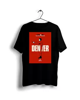 Denver La Casa De Papel T-shirt - Black