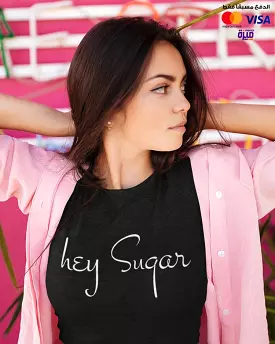 Digital Graphics Basic T-shirt black - Hey Sugar