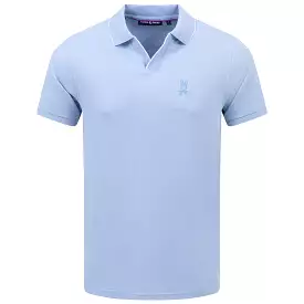 East Hills Johnny Collar Jacquard Polo Serenity 2024