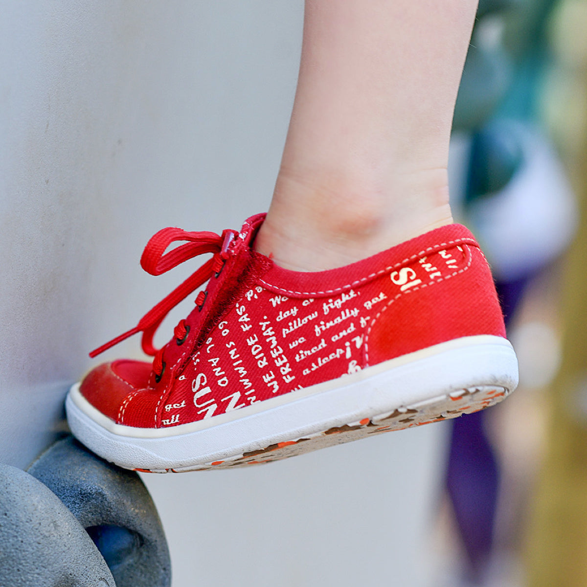 Ecological Red Sneaker by Reeve