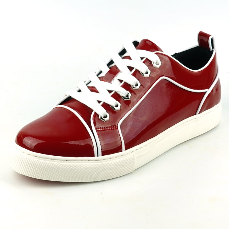 FI-2415 Red Patent Leather Sneaker - Buy Online | Limited Stock Available
