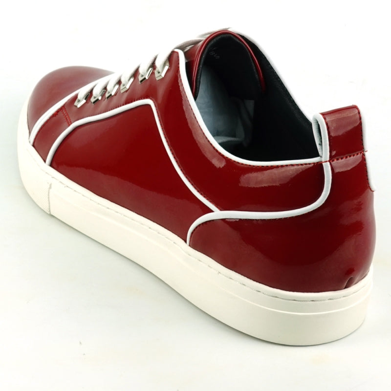 FI-2415 Red Patent Leather Sneaker - Buy Online | Limited Stock Available
