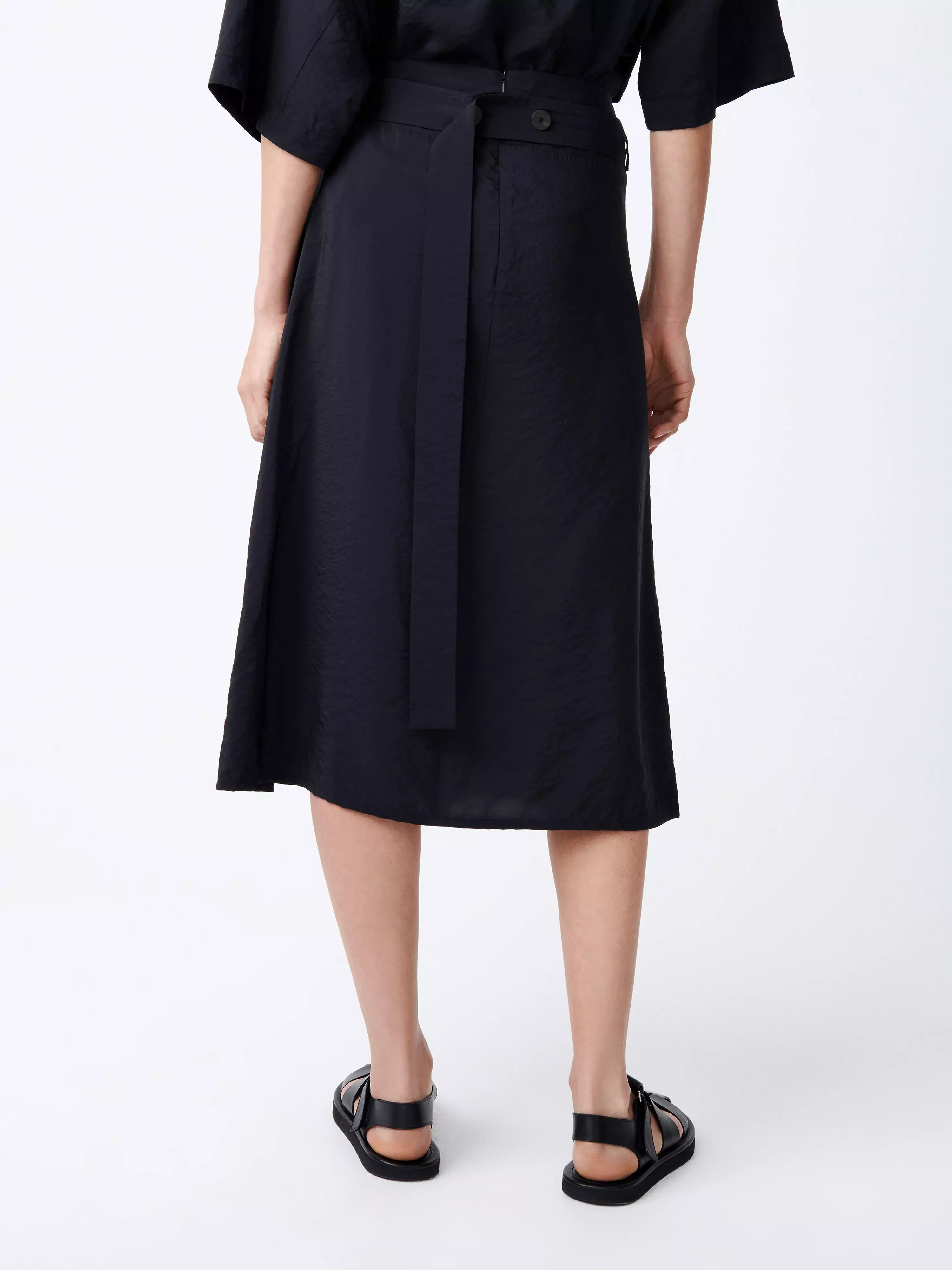 Foley Navy Skirt