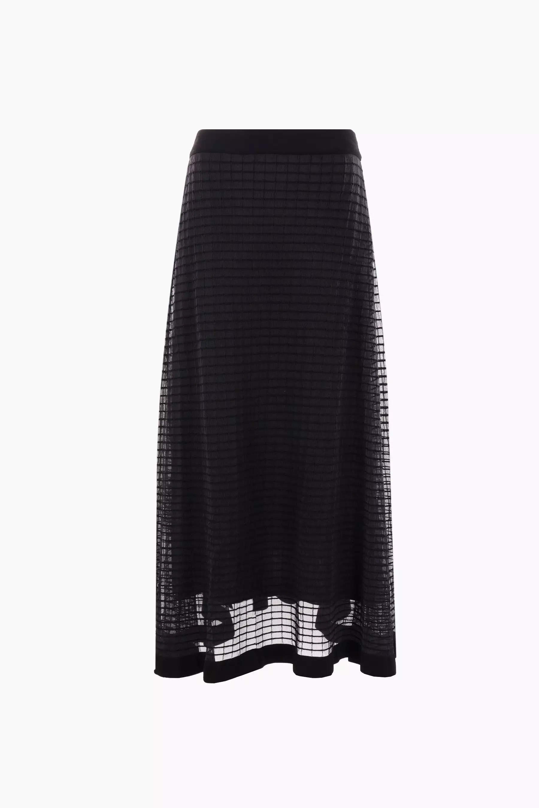 Gemma skirt matisse sheer grid