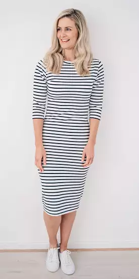 Gemma striped dress.