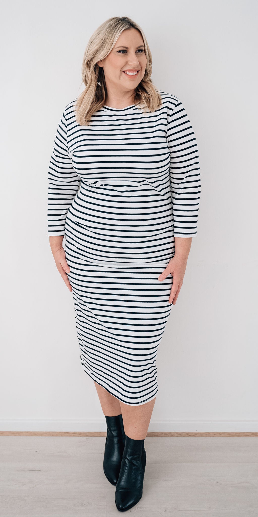 Gemma striped dress.