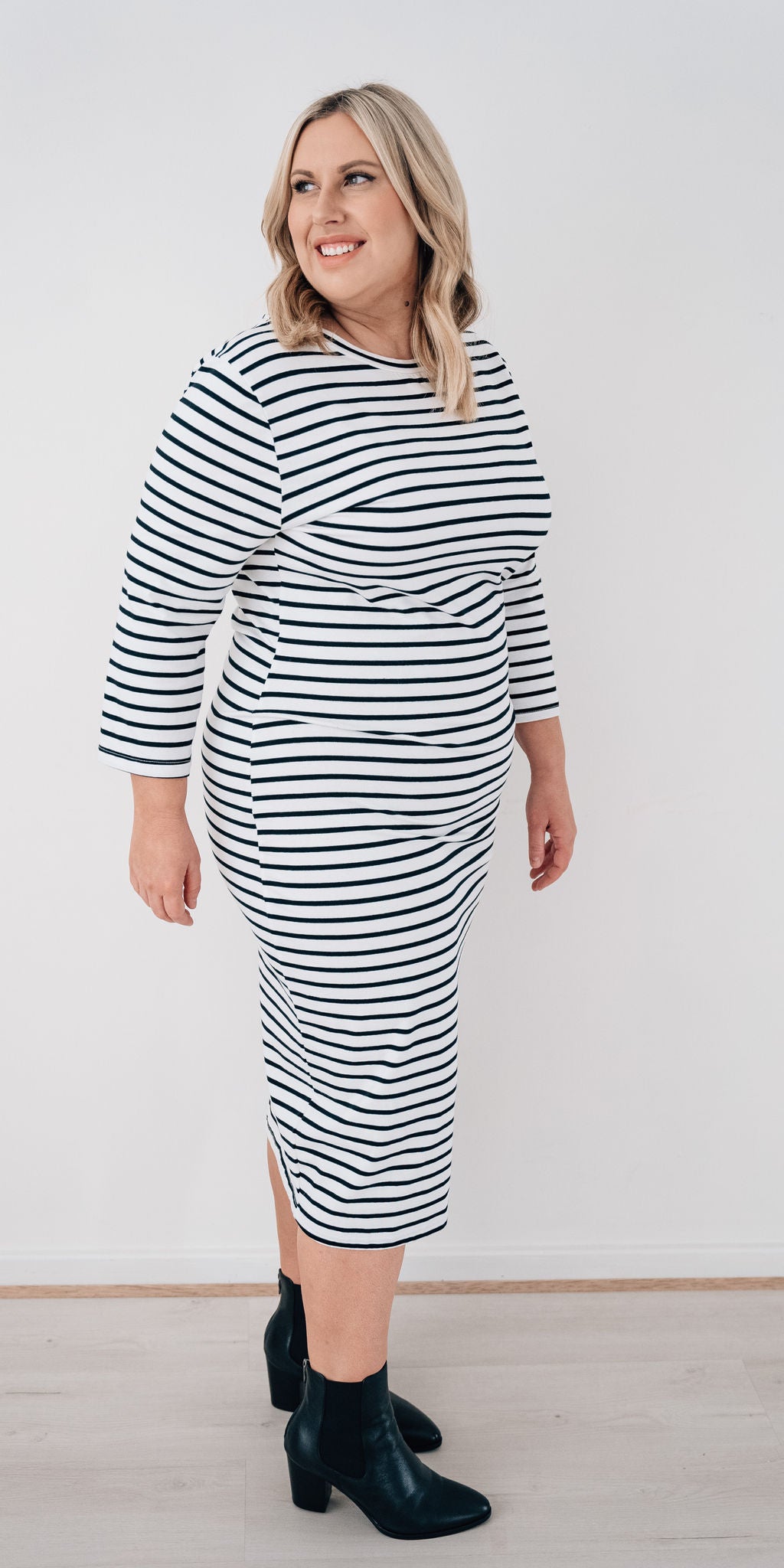 Gemma striped dress.