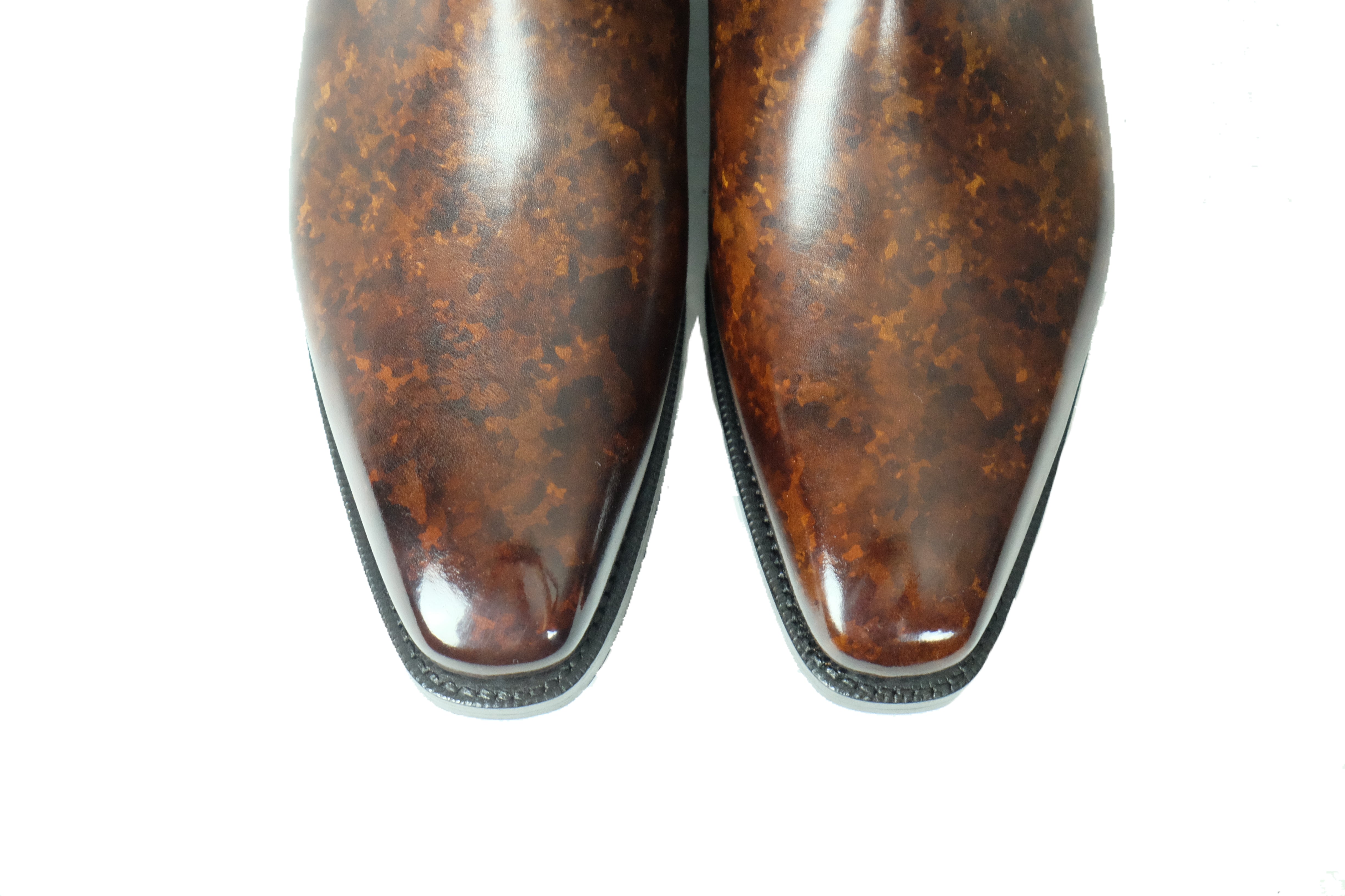 Genesee Copper Marble Patina MTO MGF Last Double Leather Sole