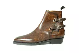 Genesee Copper Marble Patina MTO MGF Last Double Leather Sole