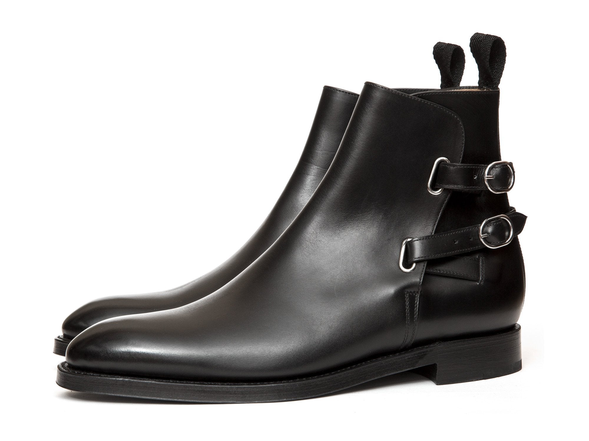 Genesee MTO Black Calf NGT Last Double Leather Sole - Buy Now