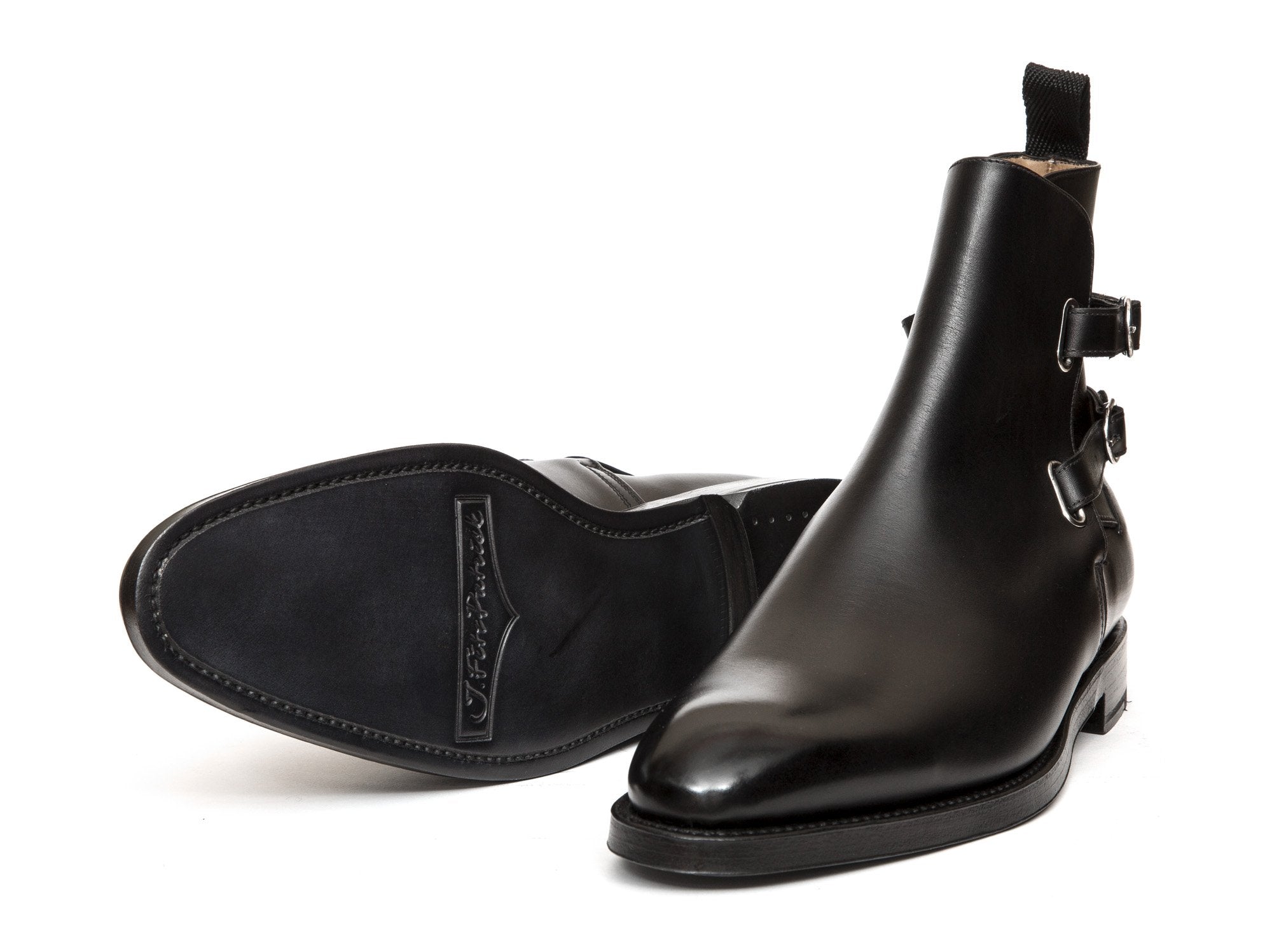 Genesee MTO Black Calf NGT Last Double Leather Sole - Buy Now