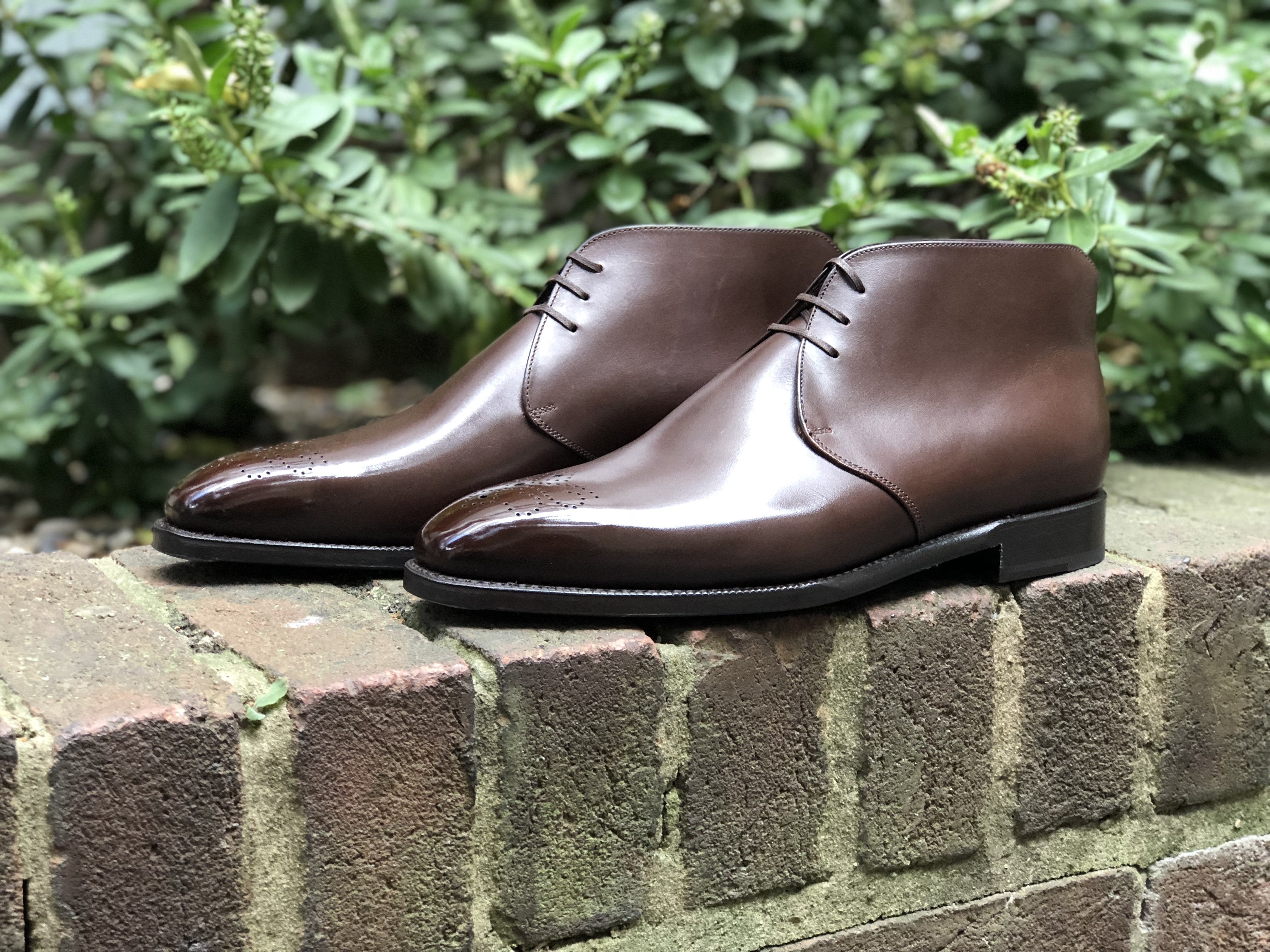 Georgetown Shoe - MTO Chocolate Calf - LPB Last - Single Leather Sole - Buy Online