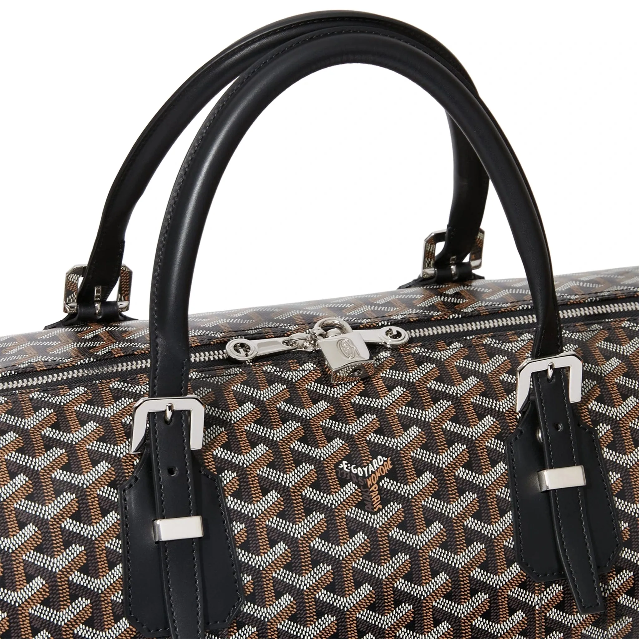 Goyard Black Boston Bag