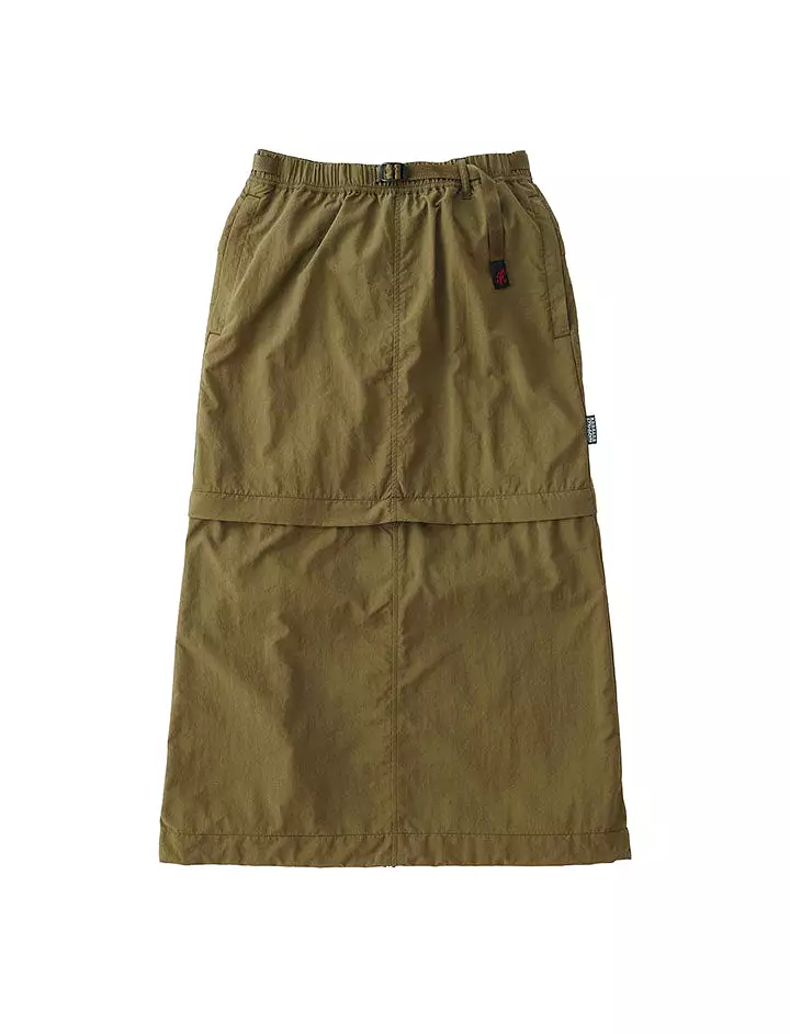 Gramicci Micro Ripstop Skirt Army Green