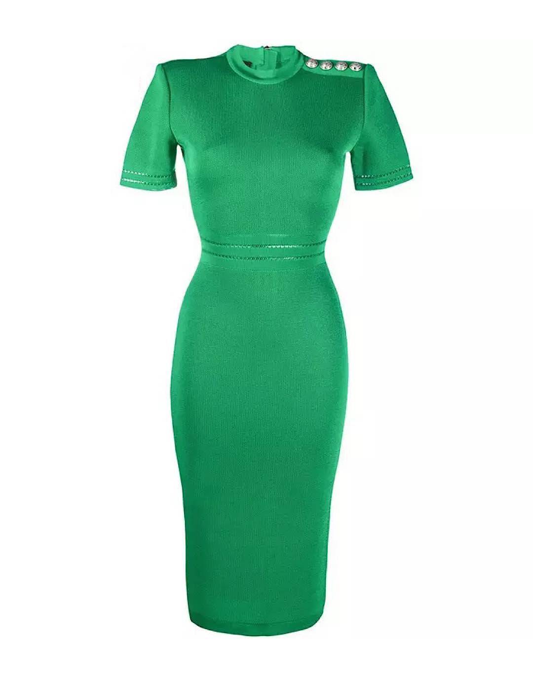 Green Bodycon Dress