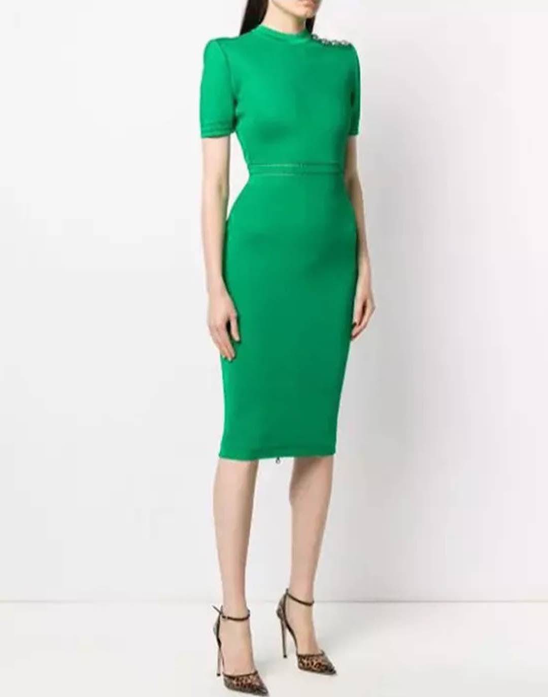 Green Bodycon Dress